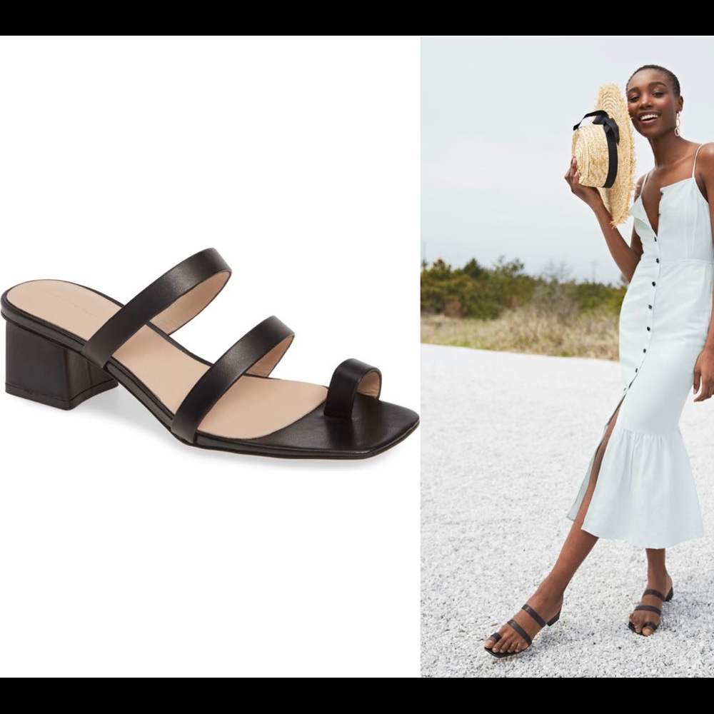 SOMETHING NAVY SANDAL SIZE 10